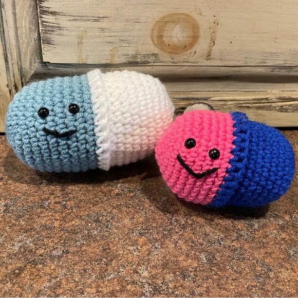 Other - $5 SALE New Chill Pill plushie handmade crochet